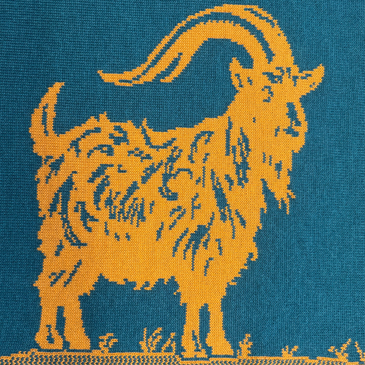 Royal Golden Guernsey Goat Blanket